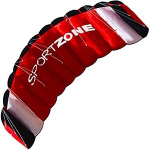 fangzhuo Kites Outdoor Fun Sports New Parafoil Kite /1.8m Dual Line Power Kites /Stunt Kite Good Flying Factory Outlet