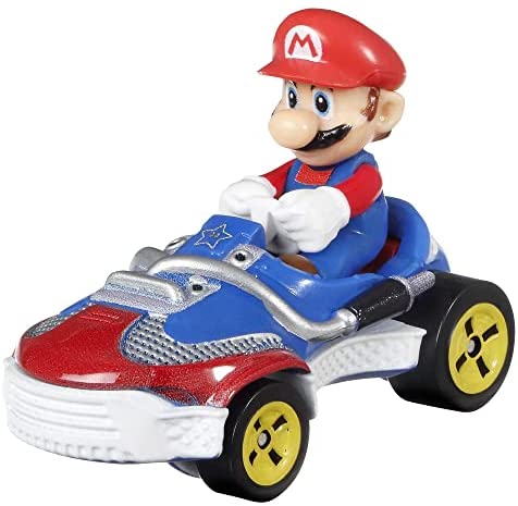 Hot Wheels Mario Kart Vehicle 4-Pack, Set of 4 Fan-Favorite Characters Includes 1 Exclusive Model, Collectible Gift for Kids & Fans Ages 3 Years Old & Up - Image 2