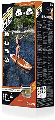 Bestway Hydro-force SUP, Aqua Journey Set Stand Up Paddle Board with Hand Pump and Travel Bag, 9 ft - Image 14