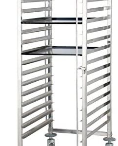 Heavy Duty 15 Level Bakery/Patisserie Trolley/Commercial Kitchen Restaurant Bakery Food Tray Gastronorm Racking Cart Gastro Trolley