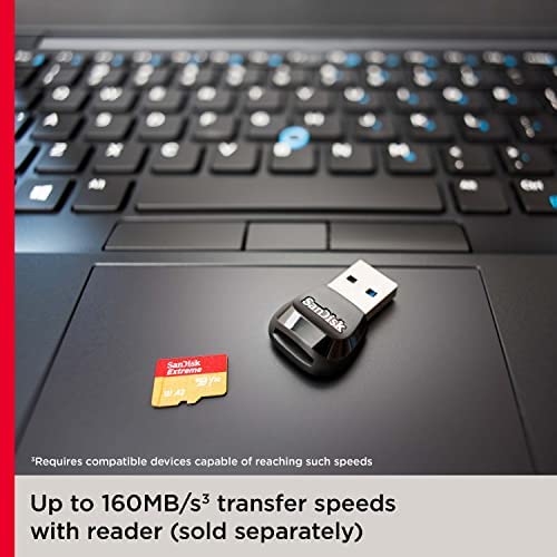 SanDisk Extreme 32 GB microSDHC Memory Card + SD Adapter with A1 App Performance + Rescue Pro Deluxe, Up to 100 MB/s, Class 10, UHS-I, U3, V30, Red/Gold - Image 7
