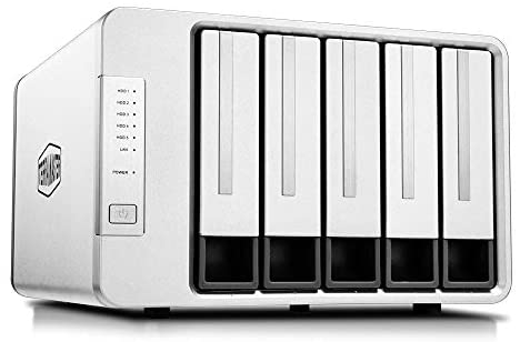 TerraMaster F5-422 10GbE NAS 5-Bay Network Storage Server Quad-core CPU with Hardware Encryption (Diskless)