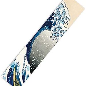 Rayauto 47"X10" Sport Outdoor Skateboard Longboard Dancing Board Double Rocker Board Penny Cruiser Board Waterproof Diamond Griptape Sheet Sticker Deck Sandpaper