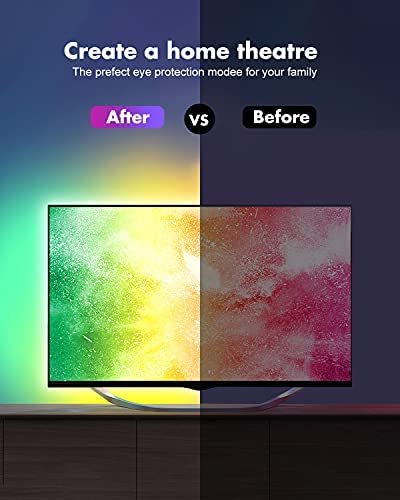 LED Strip Lights, FUPT 20M RGB LED Light Strip Music Sync Smart Color Changing Rope Lights, 44 Keys Remote Control, Timing Function, with for Bedroom, Room, Christmas Decoration - Image 5