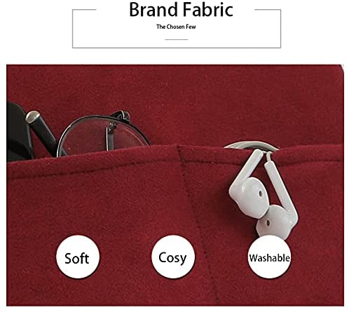 Soft Tablet Stand Pillow with Pocket,Tablet Cushion Stand,Adjustable 3 Viewing Angle,Lazy Holder Stand for Bed Sofa,Compatible with iPads Tablets eReaders Smartphones Books Magazines(Wine red) - Image 6