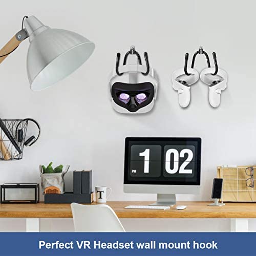 AIEVE Skateboard Wall Mount, 2 Pack Skateboard Hooks Hanger Skateboard Storage Rack with Screws, Wall Bracket Hooks Storage Display for Skateboards, Guitar, Headphones, VR Headset - Image 4