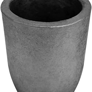Professional Silicon Carbide Graphite Crucibles Cup for Melting Casting Refining Gold Silver Copper Brass Aluminum (145ML)