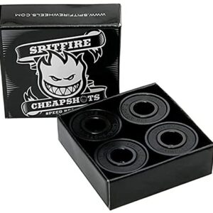 Spitfire Cheapshots Bearings - Black