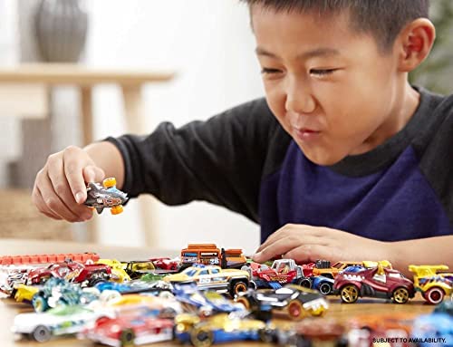 Hot Wheels 20-Car Pack of 1:64 Scale Vehicles, Gift for Collectors & Kids Ages 3 Years Old & Up, DXY59 - Image 2