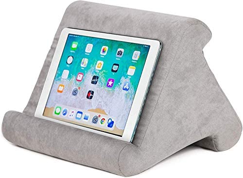 KANRAX Soft Tablet Stand - Universal Multi-Angle Book Rest Reading Pad Support Cushion Tablet Wedge Holder - Lazy Holder for eReaders, Magazines, Kindle, Smartphones
