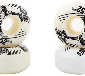 Alomejor Skateboard Wheels 52mm x 30mm 4 pcs PU Longboard Skateboard Wheels with Multiple Colors