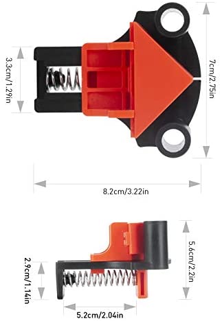 Angle Corner Spring Clamps for Woodwork: Adjustable 60 90 120 Degree Woodworking Tools Clamp Kit - DIY Jig Clip Set Tool for Wood Working Welding Drilling Picture Photo Frame Molding - Image 6