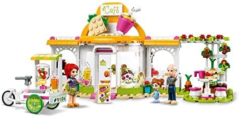 LEGO 41444 Friends Heartlake City Organic Café Toy with Mini Dolls & Accessories, Toys for Kids 6 + Years Old, Eco Education Set - Image 2