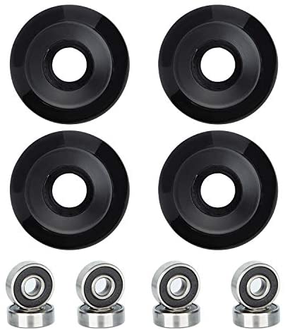 NONMON 4Pcs Skateboard Wheels with Bearings ABEC-9, 52mm 95A Hard for Skateboard Park Tricks Skills Roller Skates, 60mm 78A & 70mm 80A Soft for Cruiser Pro Longboard Street Cruising - Image 8