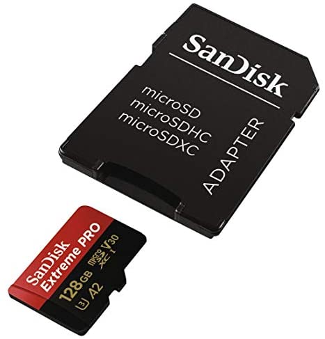 SanDisk Extreme Pro 128GB microSDXC Memory Card + SD Adapter with A2 App Performance + Rescue Pro Deluxe 170MB/s Class 10, UHS-I, U3, V30 - Image 2