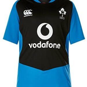Canterbury Ireland Official 17/18 Kids Superlight Tee, Electric Blue Lemonade, Size 12