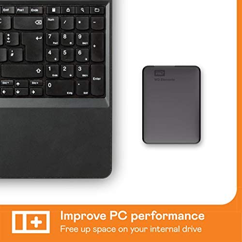 WD 1 TB Elements Portable External Hard Drive - USB 3.0, Black - Image 6
