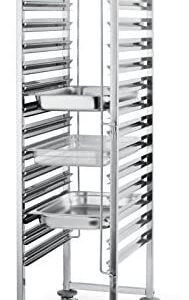 Heavy Duty 15 Level Gastronorm Racking Trolley 1/1/Commercial Kitchen Restaurant Bakery Food Tray Gastronorm Racking Cart Gastro Trolley
