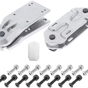 Amagogo 1 Set Surf and Rail Adapter Surfskate Trucks Unisex Adult Skateboard Wheel Axle Front and Rear
