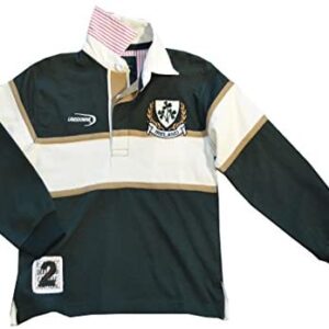 Ireland Shamrock Long Sleeve Kids Rugby Shirt