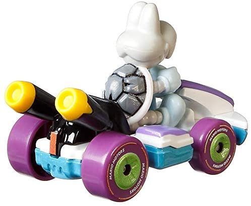 Hot Wheels GWB37 Mario Kart Die-Cast Character Replicas in 4-Pack Each Assortment Includes Fan-Favorite Characters and 1 Exclusive Ages 3 and older, Multicolor, 5.08 cm*3.175 cm*7.62 cm - Image 7