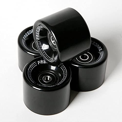 FREEDARE Skateboard Wheels with Bearings 52mm 54mm 60mm 70mm Street Wheels Skateboard Tricks(Set of 4) - Image 3