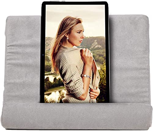 KANRAX Soft Tablet Stand - Universal Multi-Angle Book Rest Reading Pad Support Cushion Tablet Wedge Holder - Lazy Holder for eReaders, Magazines, Kindle, Smartphones - Image 5