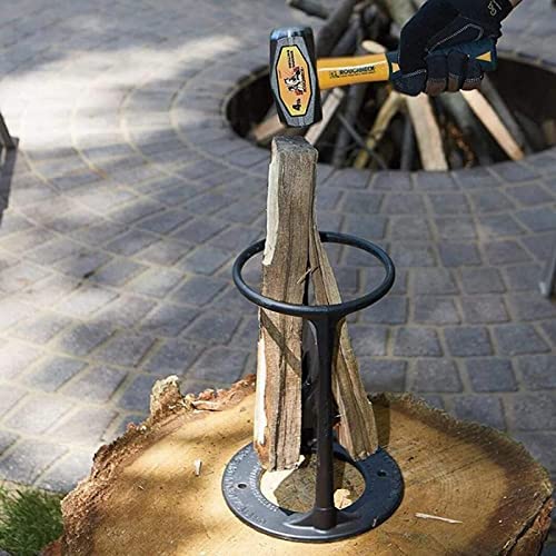 Cast Iron Manual Log Splitter - Kindling Cracker - Wood Kindling Splitter - Inertia Wood Splitter - Hand Cutter Wood Log Cracker Splitter For Campsite Home,A1 - Image 3