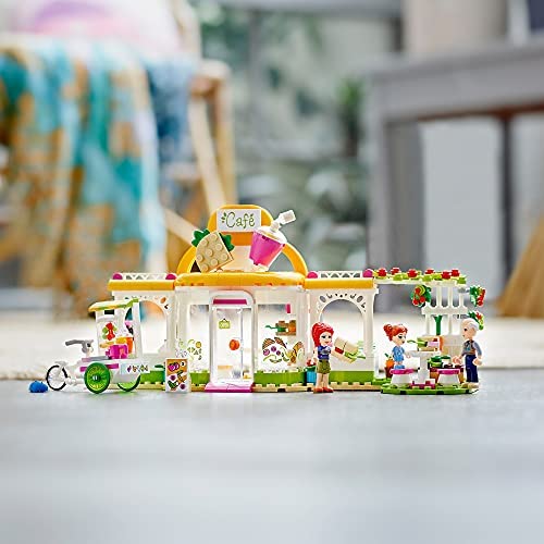LEGO 41444 Friends Heartlake City Organic Café Toy with Mini Dolls & Accessories, Toys for Kids 6 + Years Old, Eco Education Set - Image 8