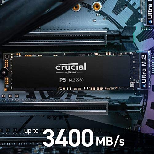 Crucial P5 2TB CT2000P5SSD8 (3D NAND, NVMe) Internal Gaming SSD, up to 3400MB/s - Image 5