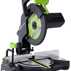 Evolution Power Tools F210CMS Multi-Purpose Compound Mitre Saw Cuts Wood, Metal and Plastic, 1200 W, 210 mm, (230V)