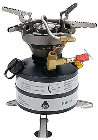 BRS-12A One-Piece Multi-fuel Camp Stoves for Cookout BBQ Camping Fishing Picnic 2-3 Field Operations