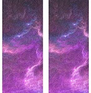 MNSRUU Purple Night Sky Skateboard Grip Tape Sheet Scooter Deck Sand Paper 9" x 33"