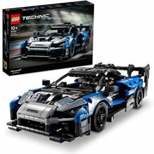 LEGO 42123 Technic McLaren Senna GTR Racing Sports Collectable Model Car, Vehicle Construction Set, Toy Gift Idea