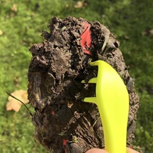 Rugby Bootclaw - the pocket mud scraper for rugby boots with a built in stud key. (Neon)