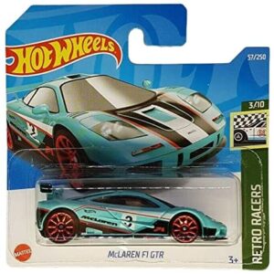 Hot Wheels - McLaren F1 GTR - Retro Racers 3/10 - HCW37 - Short Card - Mattel 2022
