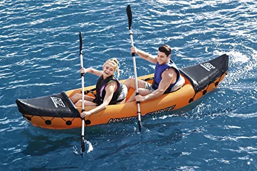 Underwater View LITE RAPID X2 Inflatable Kayak 2 Person with Aquascope Canoe - Image 3