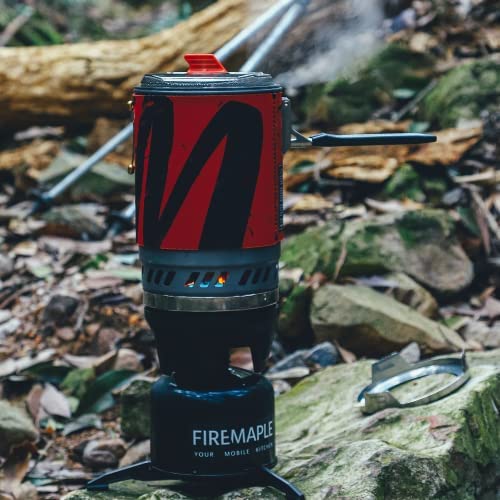 Fire Maple Polaris Cooking System | Portable Camping Backpacking Stove with Micro Regulated Valve | Electric Jet Burner Pot Set | Ideal Camp Water Boiler for Hiking Fishing Trekking Hunting (Black) - Image 7