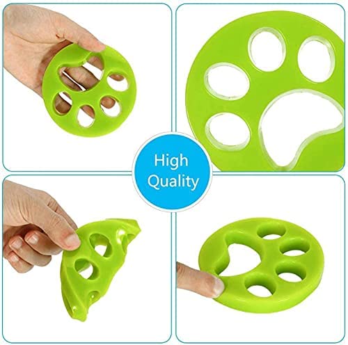 Aoseahess Pet Hair Remover for Laundry, Catcher for Laundry Clothes Bedding and Hair, Eco-Friendly & Reusable Hair Remover Ball for Washing Machine (Hair Remover1) - Image 3
