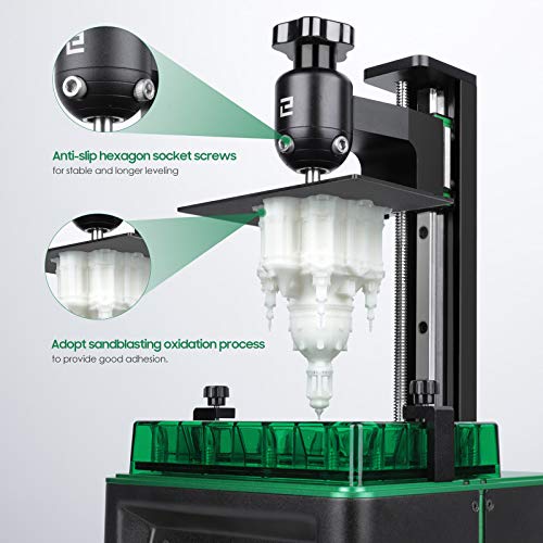 ELEGOO Mars 2 Mono MSLA 3D Printer UV Photocuring LCD Resin 3D Printer with 6.08 inch 2K Monochrome LCD, Printing Size 129 * 80 * 150mm / 5.08 * 3.15 * 5.90inch - Image 4