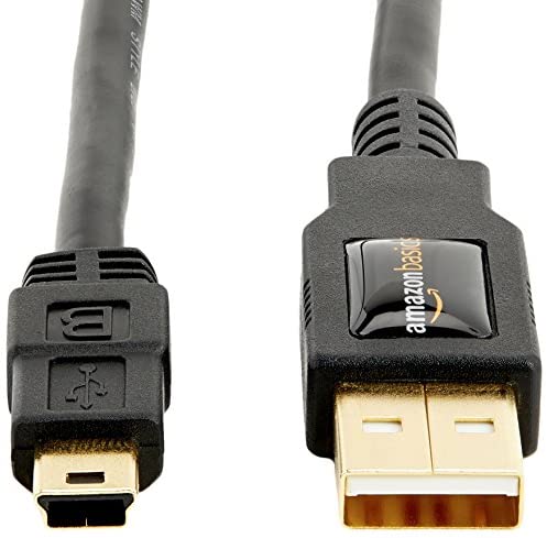 Amazon Basics USB 2.0 A-Male to Mini-B Cable 1.8 m / 6 Feet - Image 2