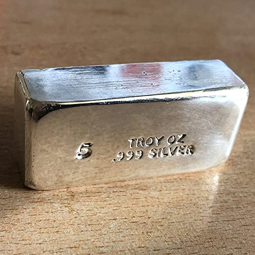 5 Troy oz Silver Bar - Sideways - Image 2