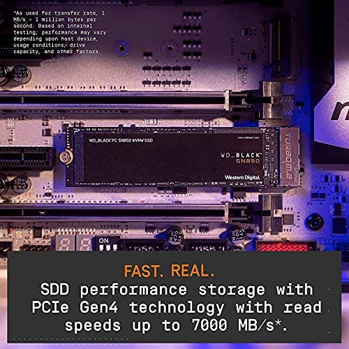 WD_BLACK SN850 500GB M.2 2280 PCIe Gen4 NVMe Gaming SSD up to 7000 MB/s read speed - Image 3