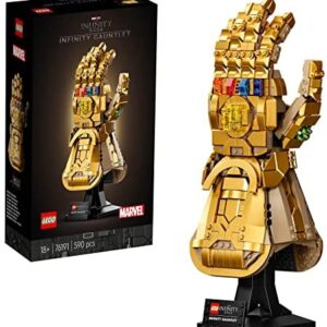 LEGO 76191 Marvel Infinity Gauntlet Building Set, Thanos Glove Model for Adults, Collectible Avengers Gift