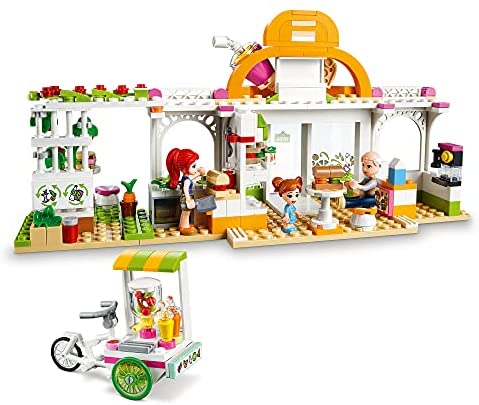 LEGO 41444 Friends Heartlake City Organic Café Toy with Mini Dolls & Accessories, Toys for Kids 6 + Years Old, Eco Education Set - Image 3