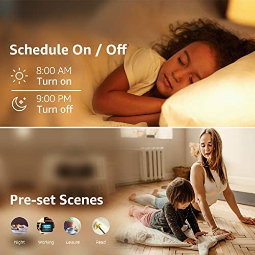 LE Smart Bulb, B22 Smart Light Bulb Bayonet, Works with Alexa and Google Home, Dimmable App and Voice Control WiFi LED Bulbs, 9W = 60W, 806lm, Warm White 2700K, No Hub Required, Pack of 2 - Image 5