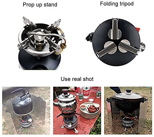 BRS-12A One-Piece Multi-fuel Camp Stoves for Cookout BBQ Camping Fishing Picnic 2-3 Field Operations - Image 3