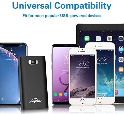 Portable Charger 30000mAh High Capacity Power Banks External Backup Battery Pack 2 USB Ports Quick Charge LCD Display 3 Input Powerpack for iPhone Samsung iPad Huawei Mobile Phones Nintendo Switch - Image 7