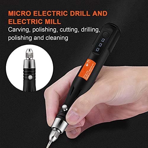 mlloaayo 105pcs Electric Engraving Tool Kit, Mini Electric Grinder Polishing Machine Marker Pen, Suitable For Cutting, Milling, Grinding, Cleaning And Drilling - Image 7