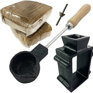 Sand Casting 4 Pin Traditional Flask/ Melting Pot/ 2kg Sand/ Sprue Jewellery Set